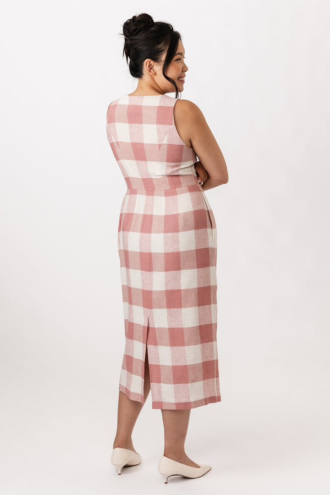 ASTERI BUTTON DOWN DRESS & VEST • PDF Pattern