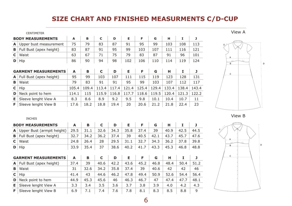 FLEUR DRESS • PDF Pattern