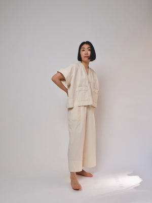 ZERO WASTE Cropped Shirt • PDF Pattern