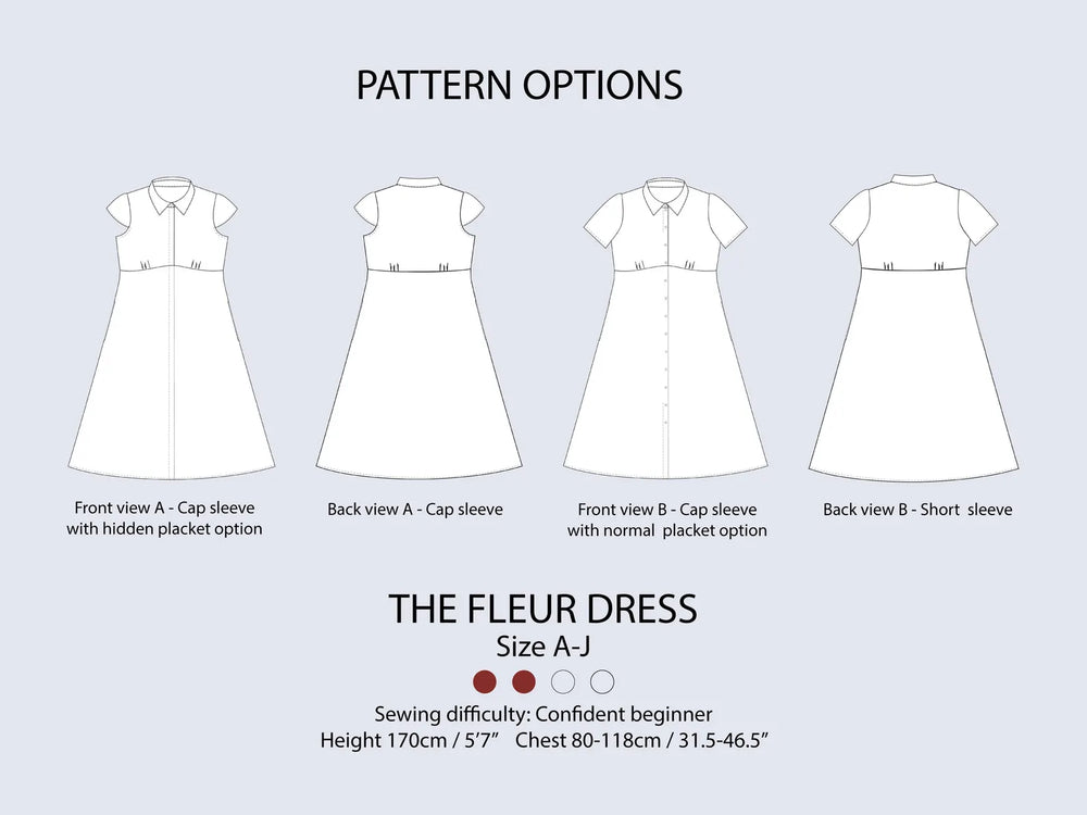 FLEUR DRESS • PDF Pattern