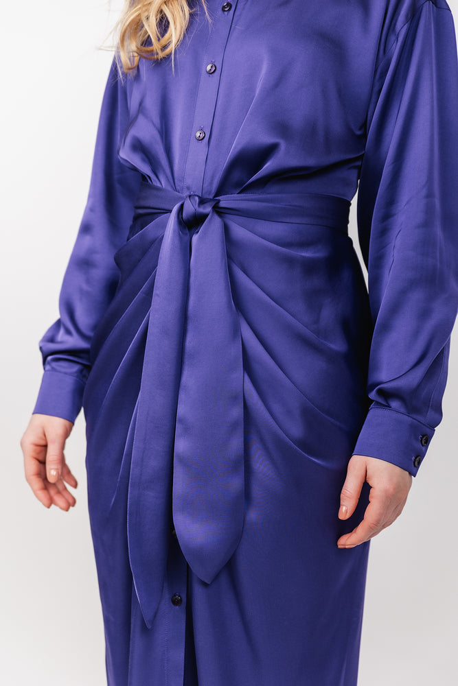 ILTA RUCHED SHIRT DRESS • PDF Pattern