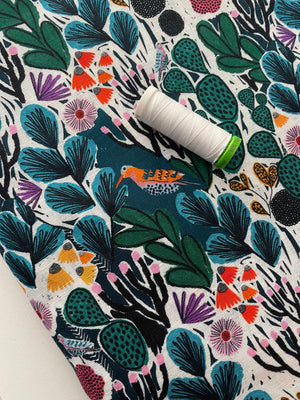LINEN/COTTON BLEND • Iluka Garden $46.00/metre