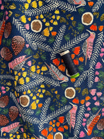 LINEN/COTTON BLEND • Iluka Sea Garden $46.00/metre