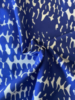 COTTON POPLIN • Blue Ferns $39.00/metre