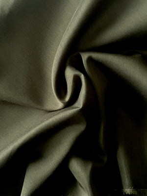 COTTON/SILK BLEND VOILE • Khaki $42.00/metre