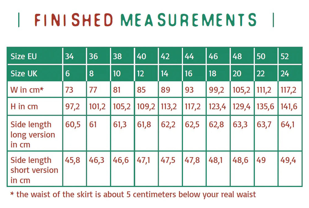 COCO Skirt • Pattern