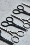 SMALL THREAD SCISSORS • Black or Stainless Steel • Sewply