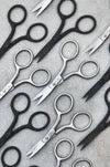 SMALL THREAD SCISSORS • Black or Stainless Steel • Sewply