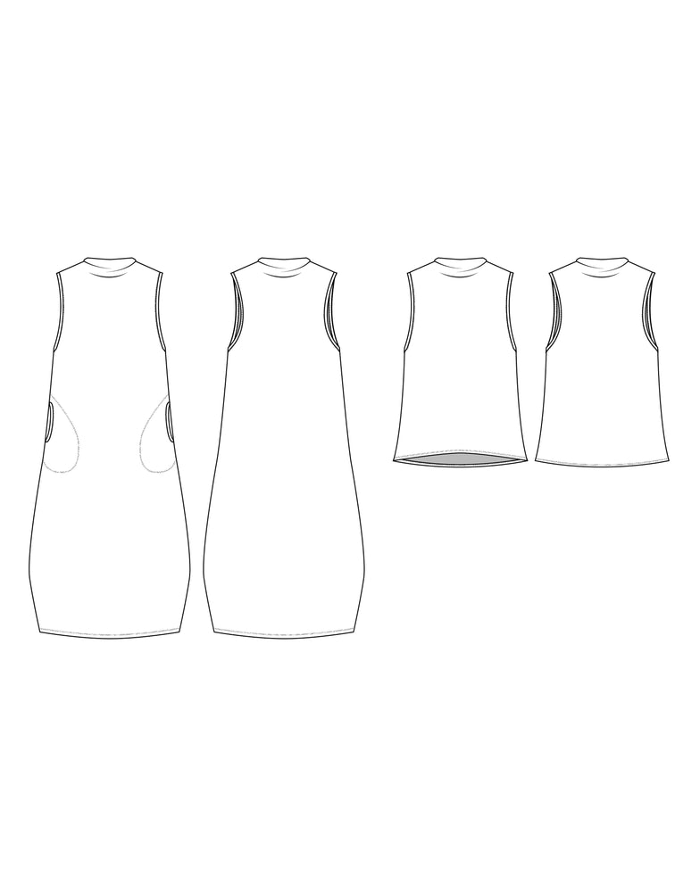 THE DEW TOP & DRESS • Pattern