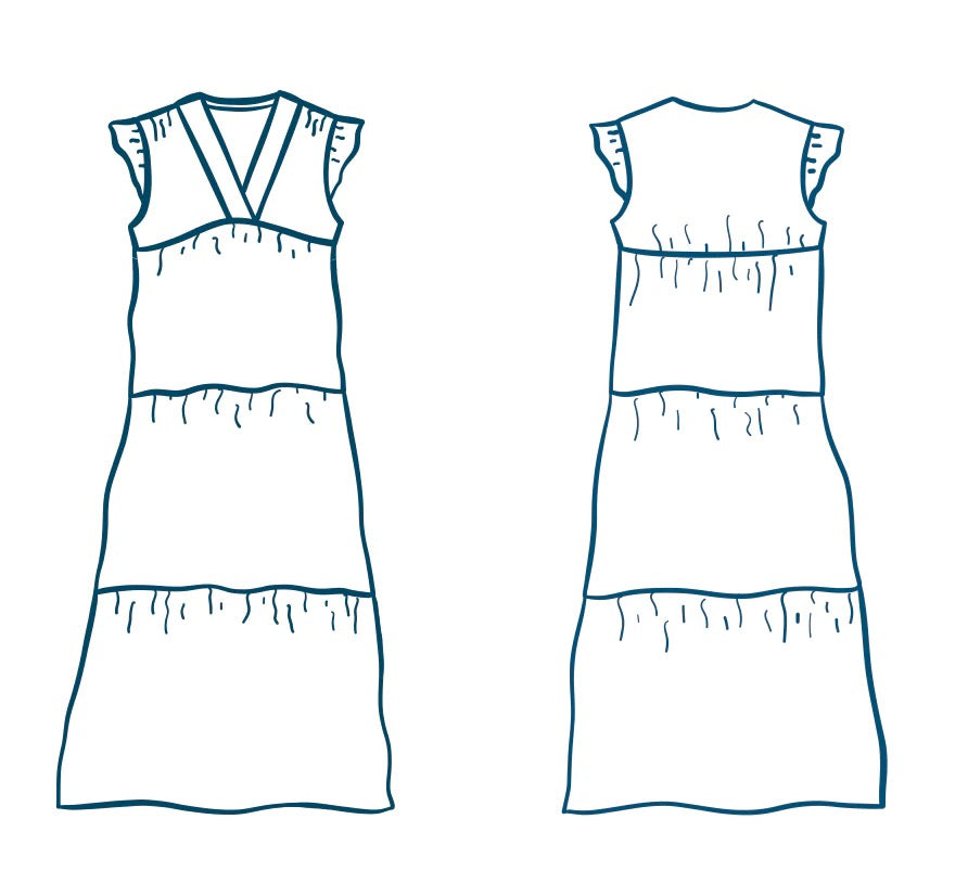 LEA Summer Dress • Pattern