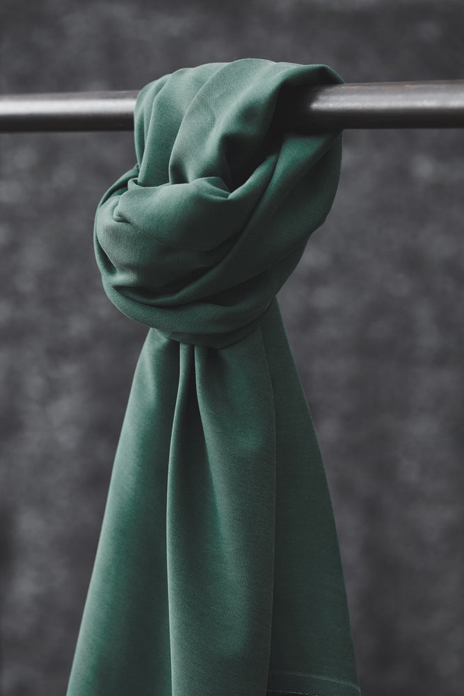SMOOTH DRAPE TWILL • TENCEL™ fibres • Aqua $65.00/metre