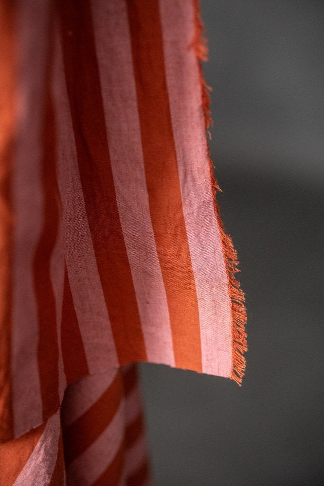 ORGANIC COTTON/LINEN • Pink Blush $49.00/metre