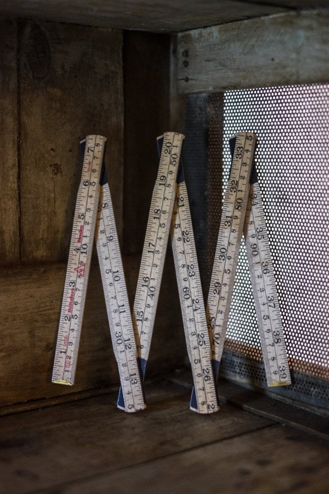 WOODEN FOLDING RULER • Merchant & Mills
