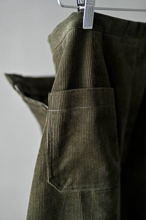 CORDUROY 11 WALE • Olive II SALE $55/per metre