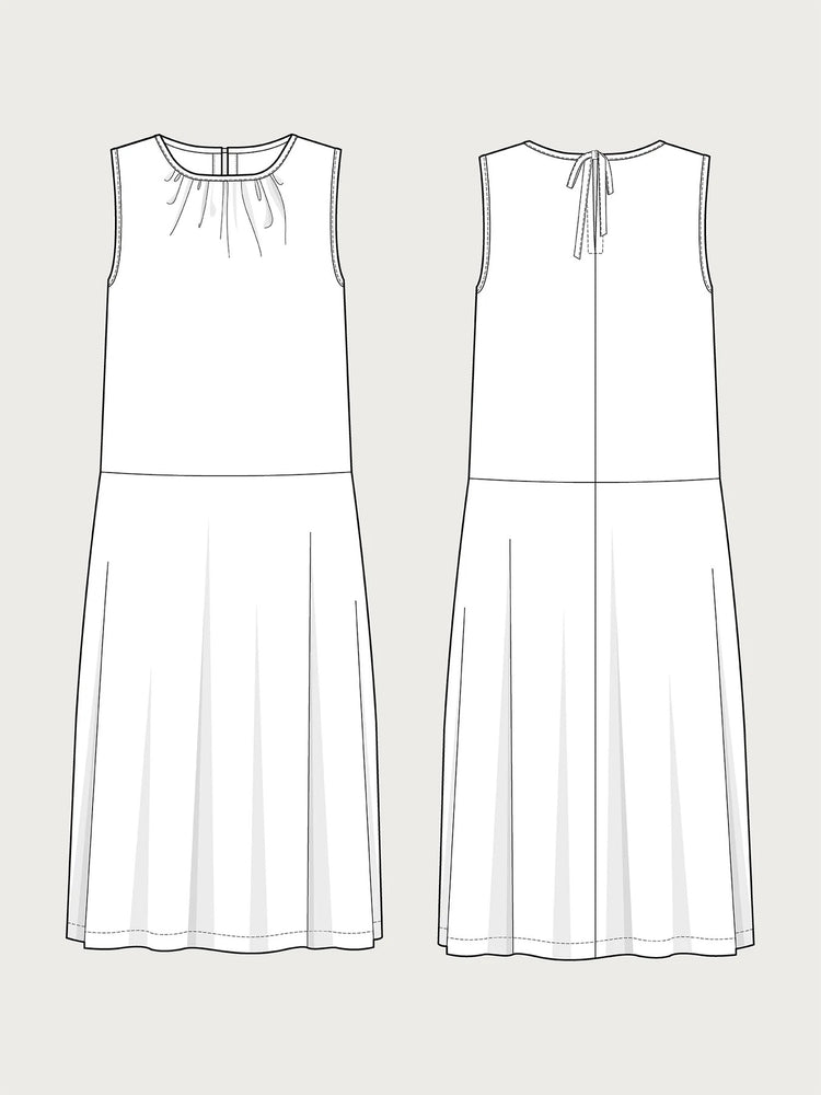 DROP-WAIST DRESS • Pattern