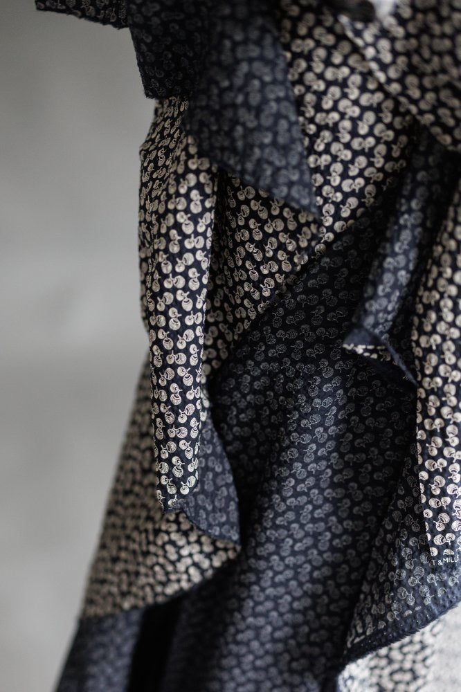 ORGANIC COTTON SEERSUCKER • DONGURI • Navy Nut $52.00/metre – Pattern ...