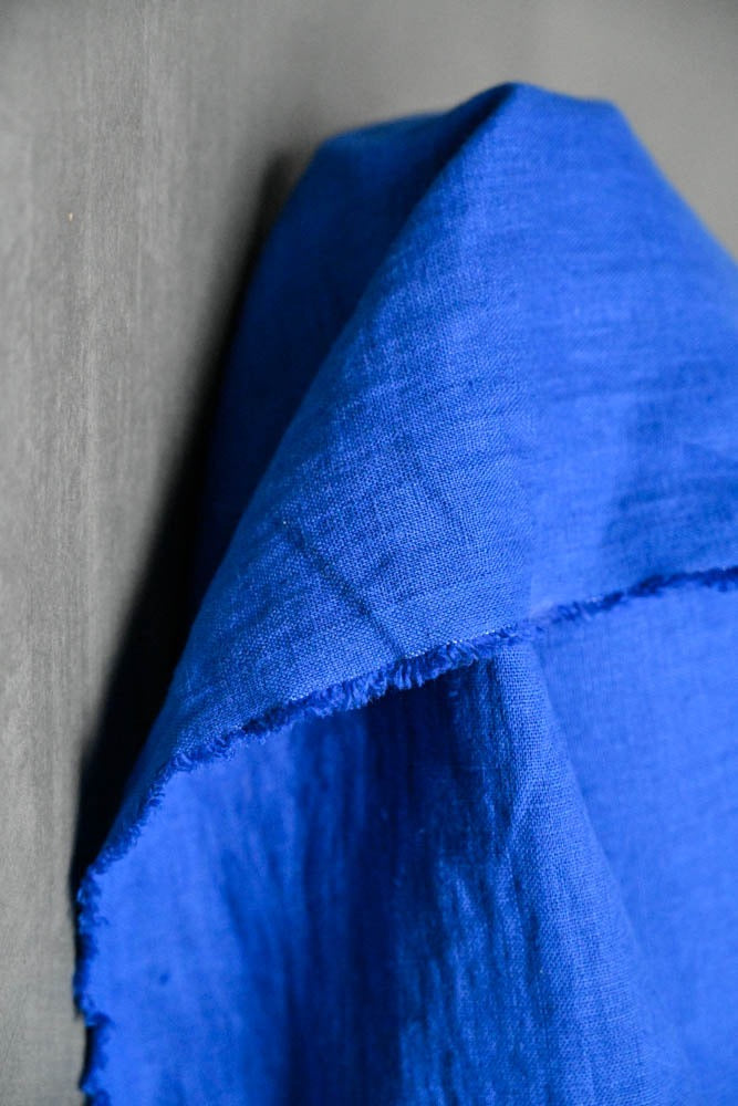 LINEN 185gsm • Cobalt $69.00/metre