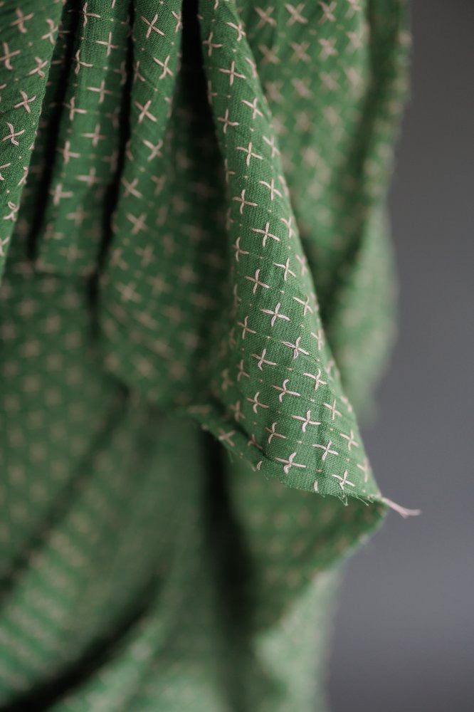 INDIAN COTTON • SWEET PEA CROSS STITCH $59.00/metre