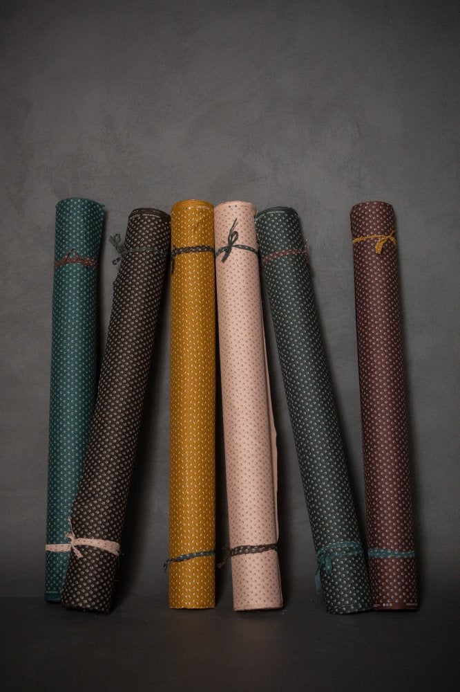 COTTON/LINEN • PICCOLINO • Dark Chocolate $58.00/metre