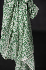 INDIAN COTTON • HAND BLOCK • Lovage $46.00/metre