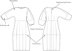 BARREL DRESS • Pattern