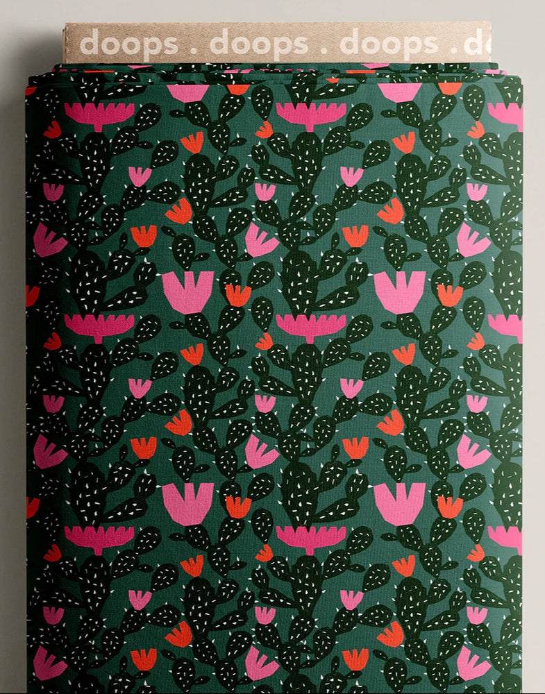 LINEN/COTTON BLEND • Cactus Blossom $46.00/metre