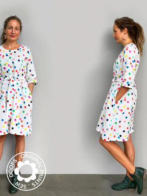 COTTON POPLIN • ICONIC CONFETTI • Pink $39.00/metre