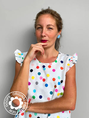 COTTON POPLIN • ICONIC CONFETTI • Pink $39.00/metre