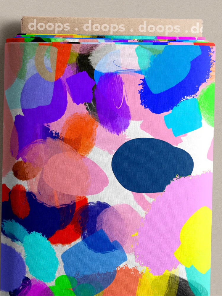 COTTON POPLIN • Colour Splat $39.00/metre