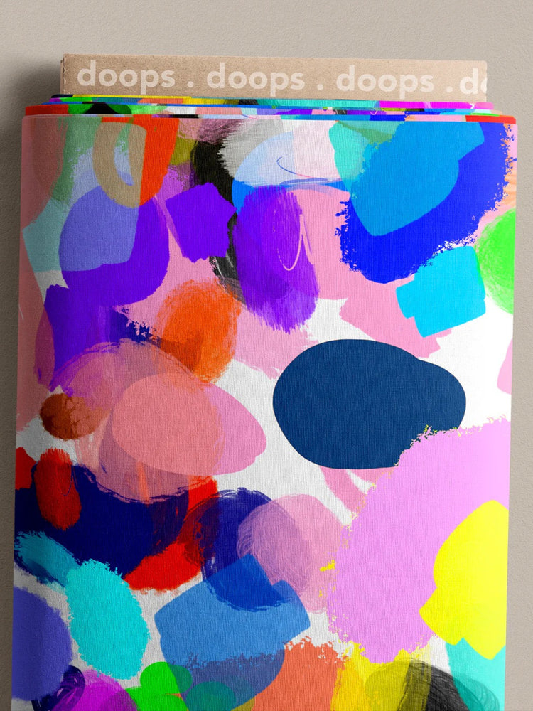 LINEN/COTTON BLEND • Colour Splat $46.00/metre