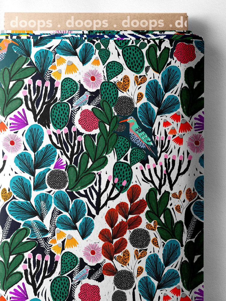 COTTON POPLIN • Iluka Garden $39.00/metre