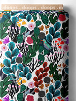 LINEN/COTTON BLEND • Iluka Garden $46.00/metre