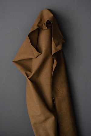 FLAX/COTTON DRY OILSKIN • Nicotine $79.00/metre