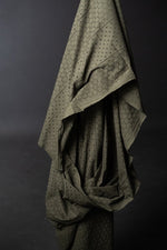 INDIAN COTTON • Rowan Green Eyelet $65.00/metre
