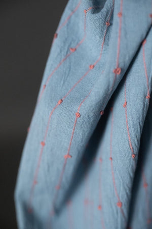 INDIAN COTTON • WHIMSICAL LOOPY $59.00/metre