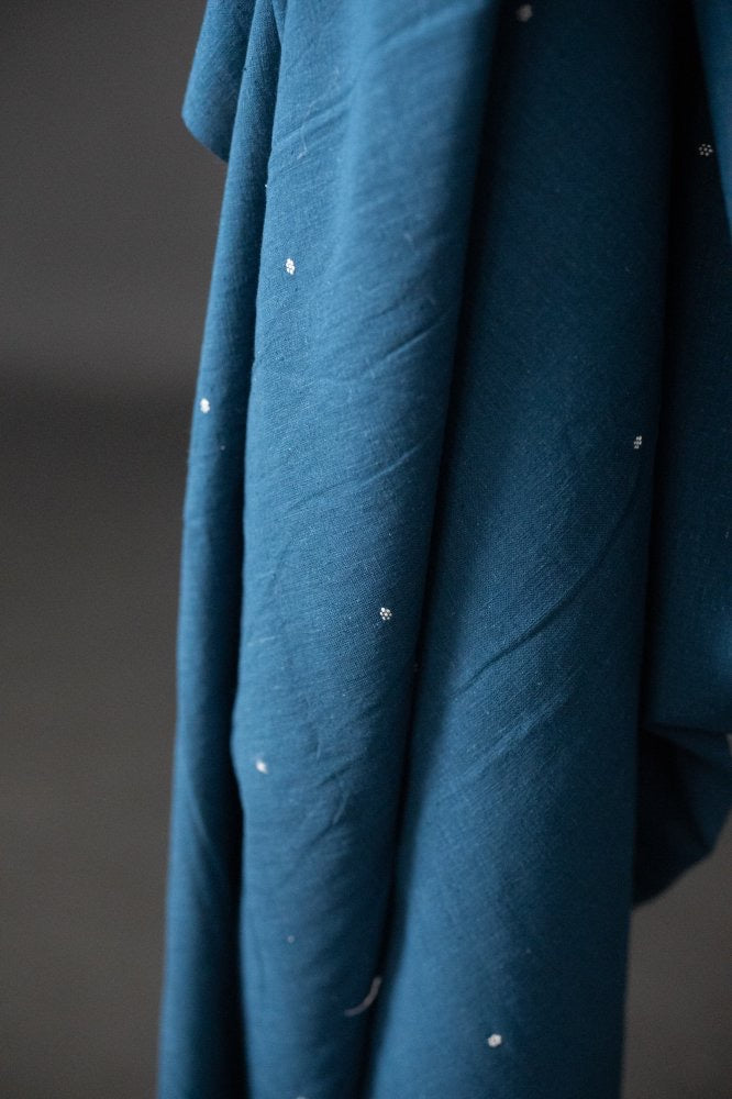 INDIAN COTTON • HANDLOOMED • Sea Petal $49.00/metre