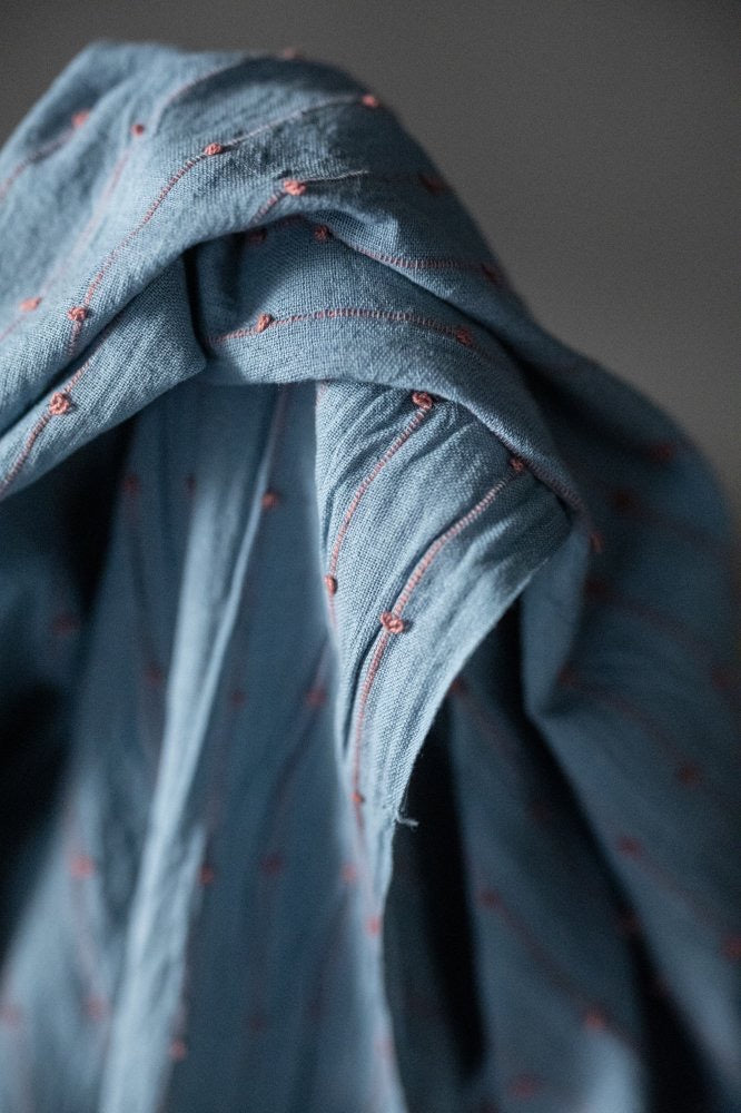 INDIAN COTTON • WHIMSICAL LOOPY $59.00/metre