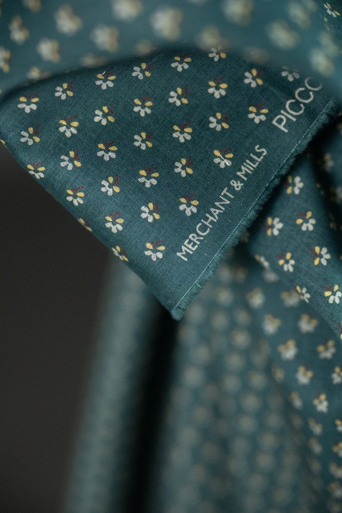 COTTON/LINEN • PICCOLINO • Teal $58.00/metre