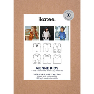 VIENNE Unisex Vest • Pattern