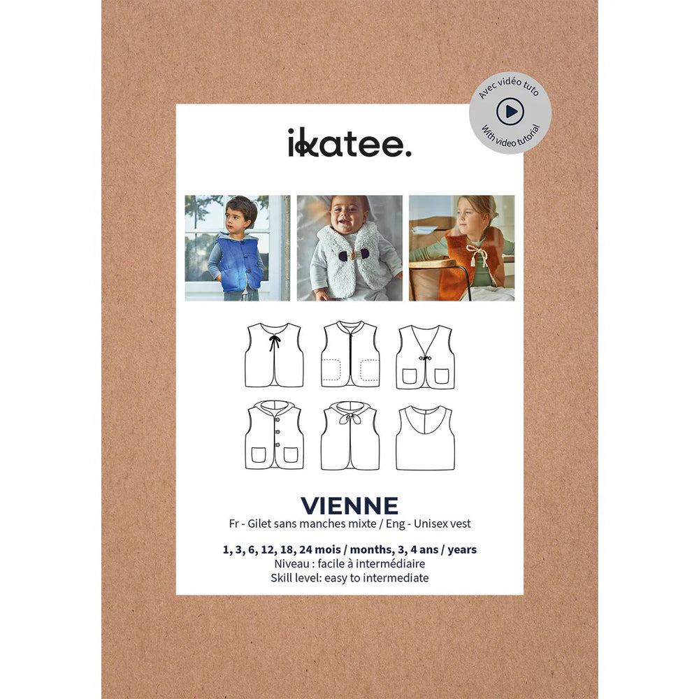 VIENNE Unisex Vest • Pattern