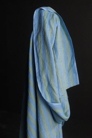 LINEN 160gsm • Pastel Stripe • $82.00/metre