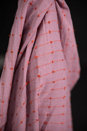 INDIAN COTTON • BERRY MARMALADE LOOPY $59.00/metre