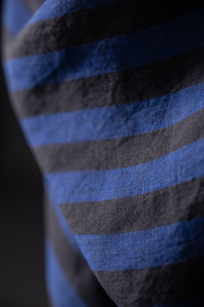 LINEN 160gsm • Moonlit Stripe $130.00/per metre ($32.50/25cm)