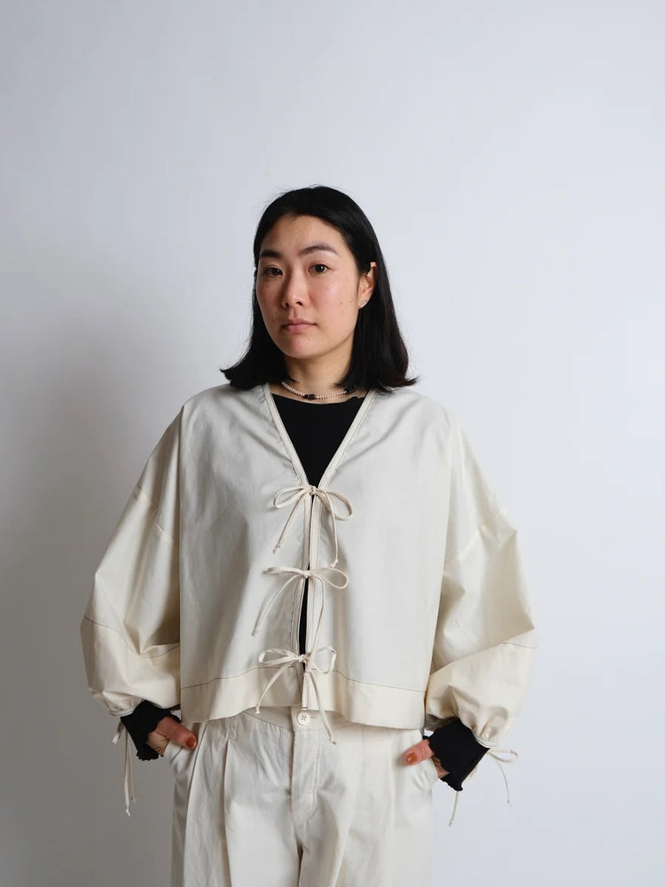 ZERO WASTE Bow Top - Hack PDF - ADD ON TO 'ZW CROPPED SHIRT' • PDF Pattern