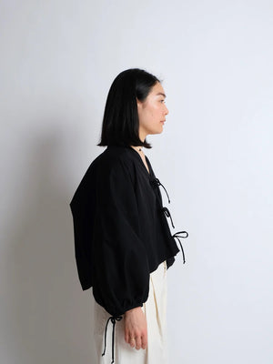 ZERO WASTE Bow Top - Hack PDF - ADD ON TO 'ZW CROPPED SHIRT' • PDF Pattern