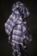 INDIAN COTTON • Gauri Jamdani $62.00/metre ($15.50/25cm)