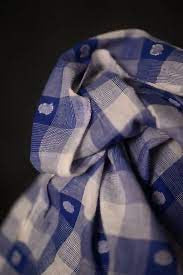INDIAN COTTON • Gauri Jamdani $62.00/metre ($15.50/25cm)