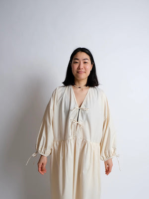 ZERO WASTE Bow Dress - Hack PDF - ADD ON TO 'ZW GATHER DRESS' • PDF Pattern