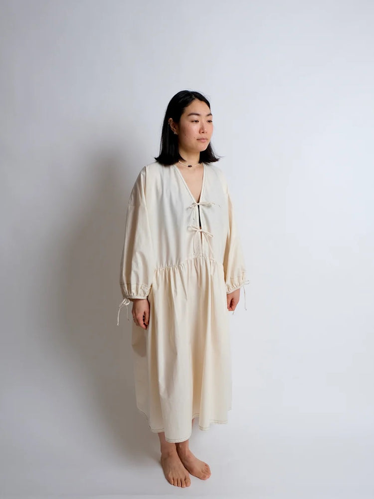 ZERO WASTE Bow Dress - Hack PDF - ADD ON TO 'ZW GATHER DRESS' • PDF Pattern