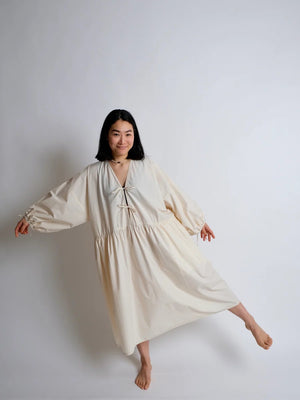 ZERO WASTE Bow Dress - Hack PDF - ADD ON TO 'ZW GATHER DRESS' • PDF Pattern